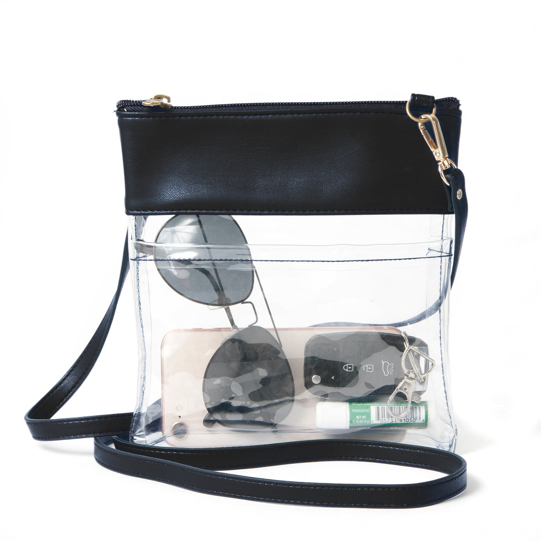 Gameday Crossbody in Vegan Leather - Blank
