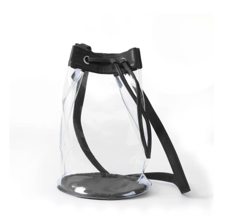 Madison Clear Bucket Bag - Blank