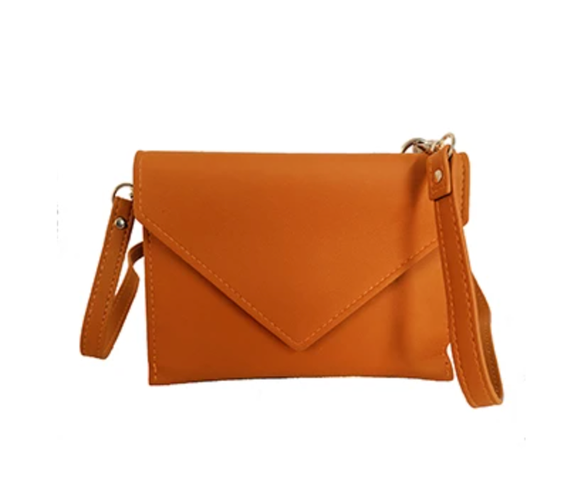 Crossbody Purse in Vegan Leather - Blank