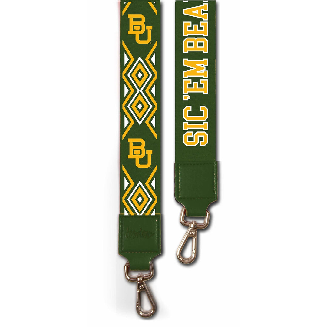 Desden Purse Baylor Bears Green and Gold custom printed purse strap by Desden