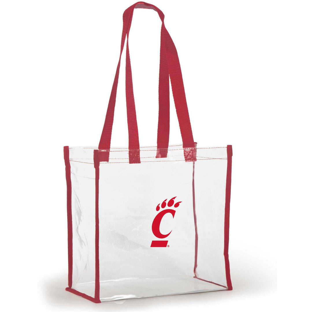 Desden Tote Bag Clear Stadium Tote- Cincinnati