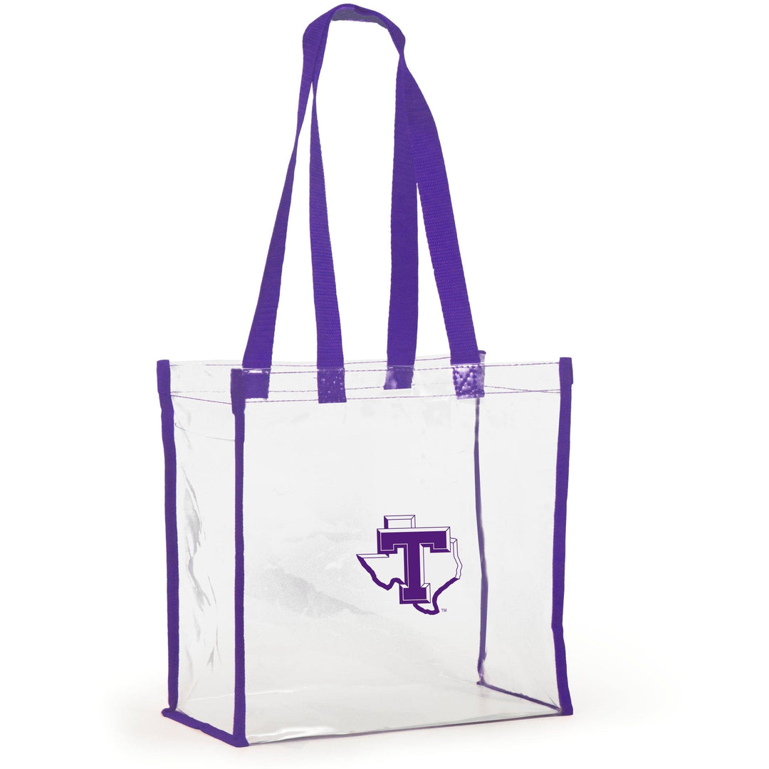 Desden Clear Tote Clear Stadium Tote- Tarleton State