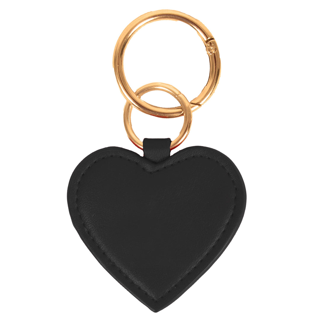 Desden Accessory Default Value Black Heart Purse Charm/ Key Ring by Desden