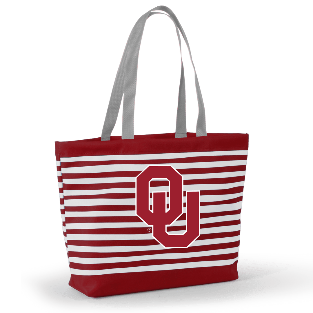 Desden Tote Default Value Oklahoma Tatum Tote Wavy Striped Tote  by Desden