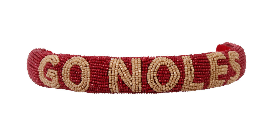Desden Strap Default Value PRE ORDER FOR SPRING DELIVERY 😀Florida State FSU Go Noles Headband  by Desden