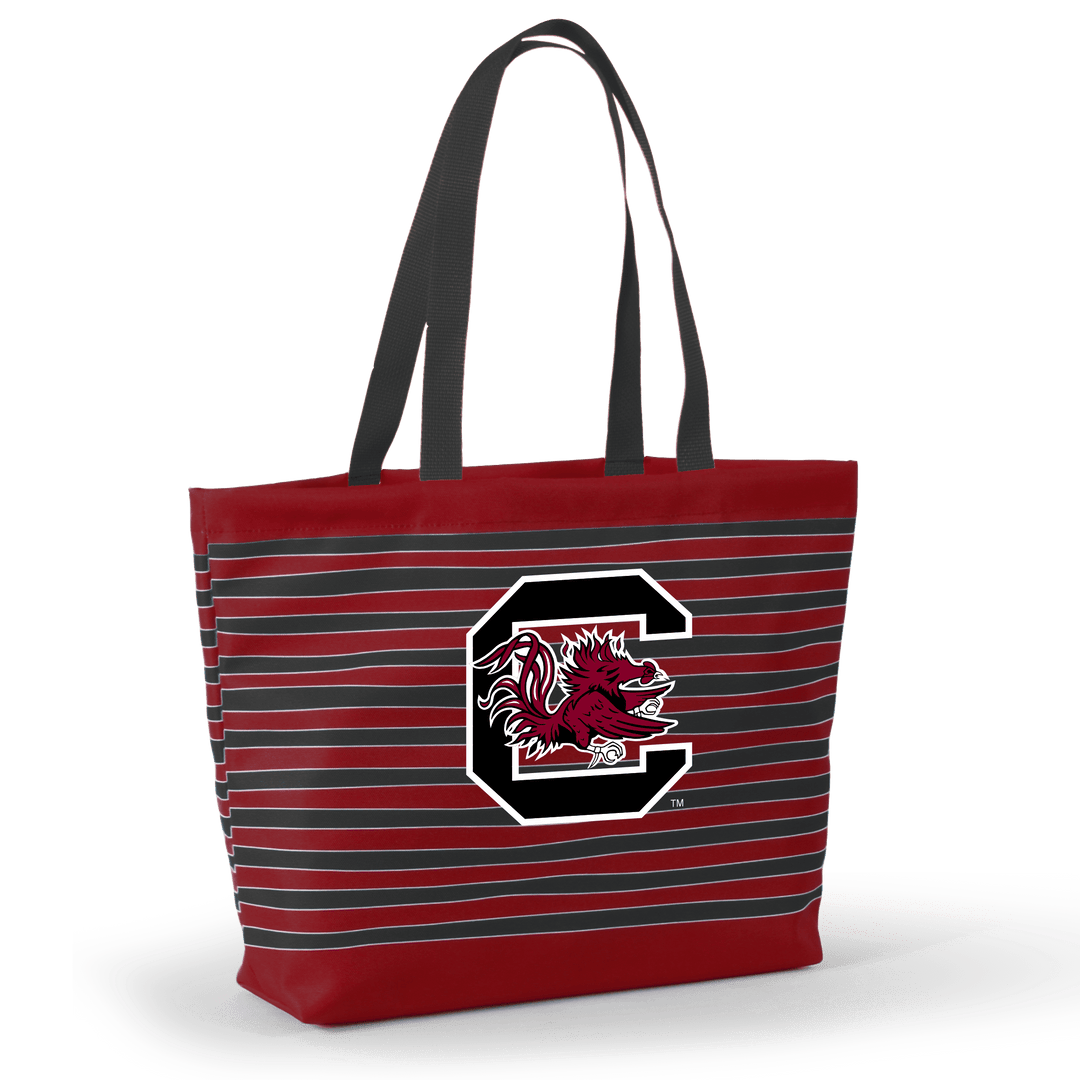 Desden Tote Default Value South Carolina Tatum Tote Wavy Striped Tote  by Desden