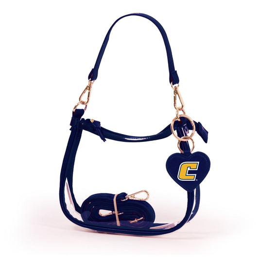 Tennessee Chattanooga Clara Clear Crossbody Purse, stadium-approved, officially licensed, by Desden