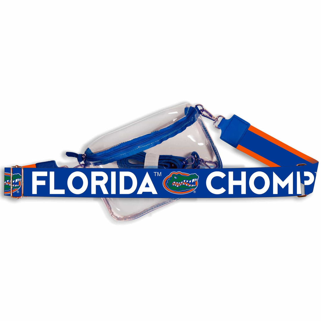 Desden Florida Hailey Clear Sling Bag with Logo Strap by Desden