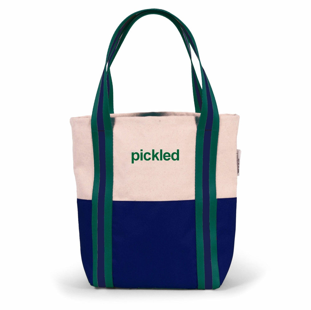 Desden Accessory Green and Navy Pickleball Mini Tote by Desden