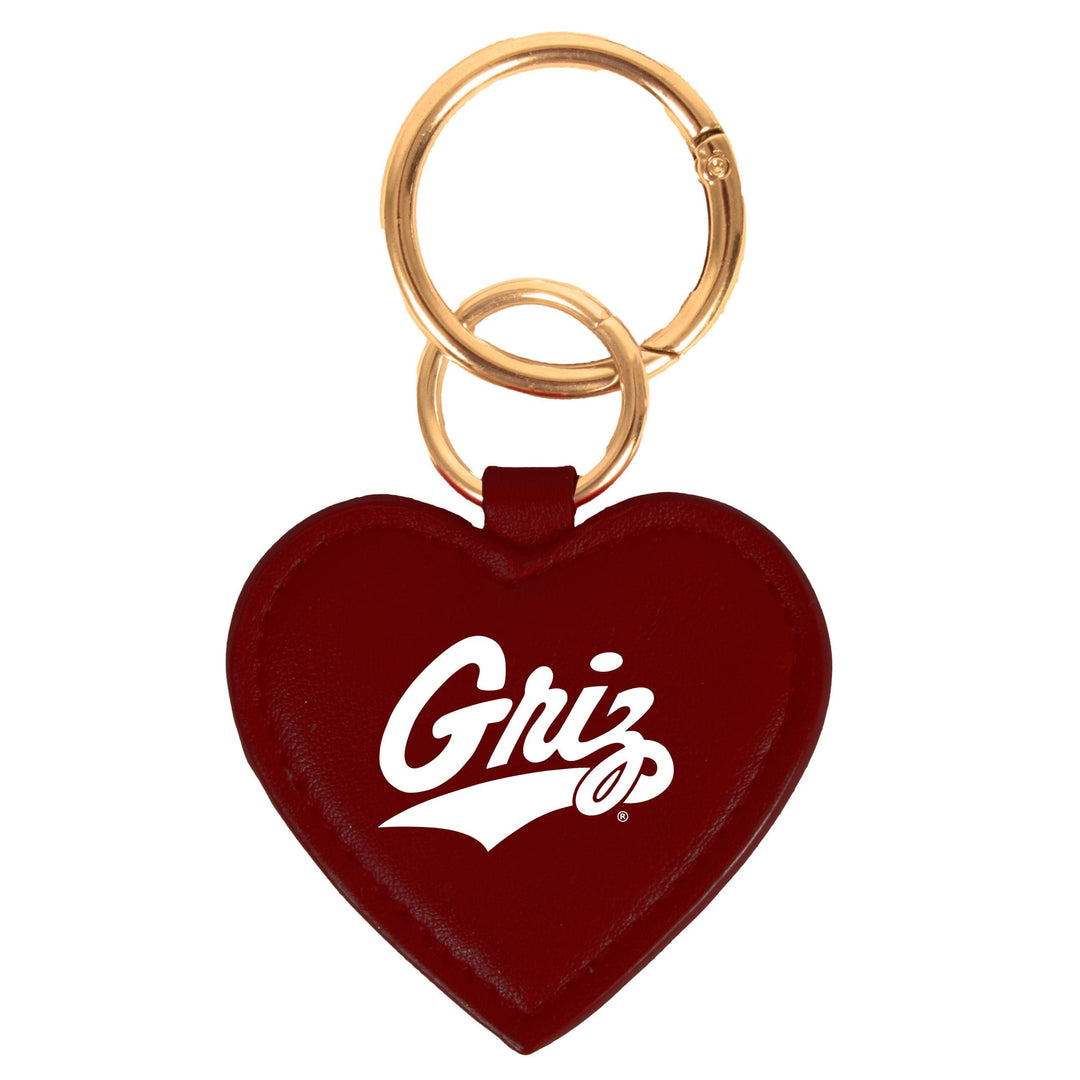 Desden Accessory Montana Grizzlies Heart Purse Charm/ Key Ring by Desden