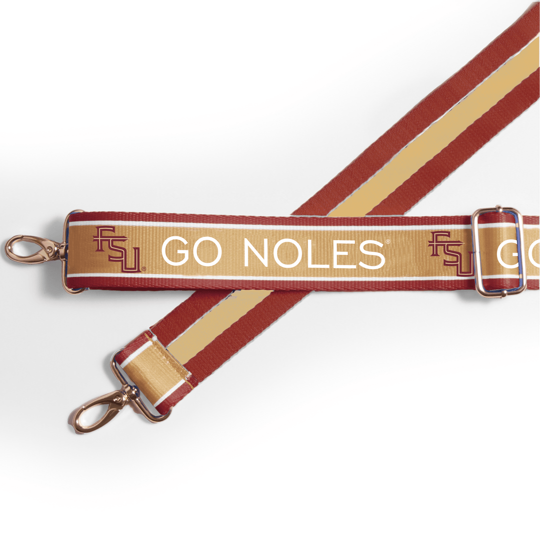 Desden Strap Patterned Shoulder Strap 1.5" - Florida State