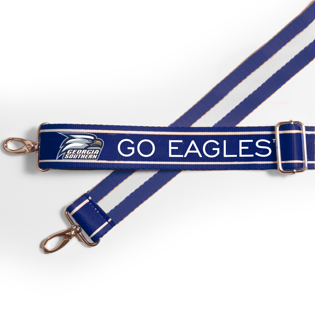 Desden Strap Patterned Shoulder Strap 1.5" - Georgia Southern