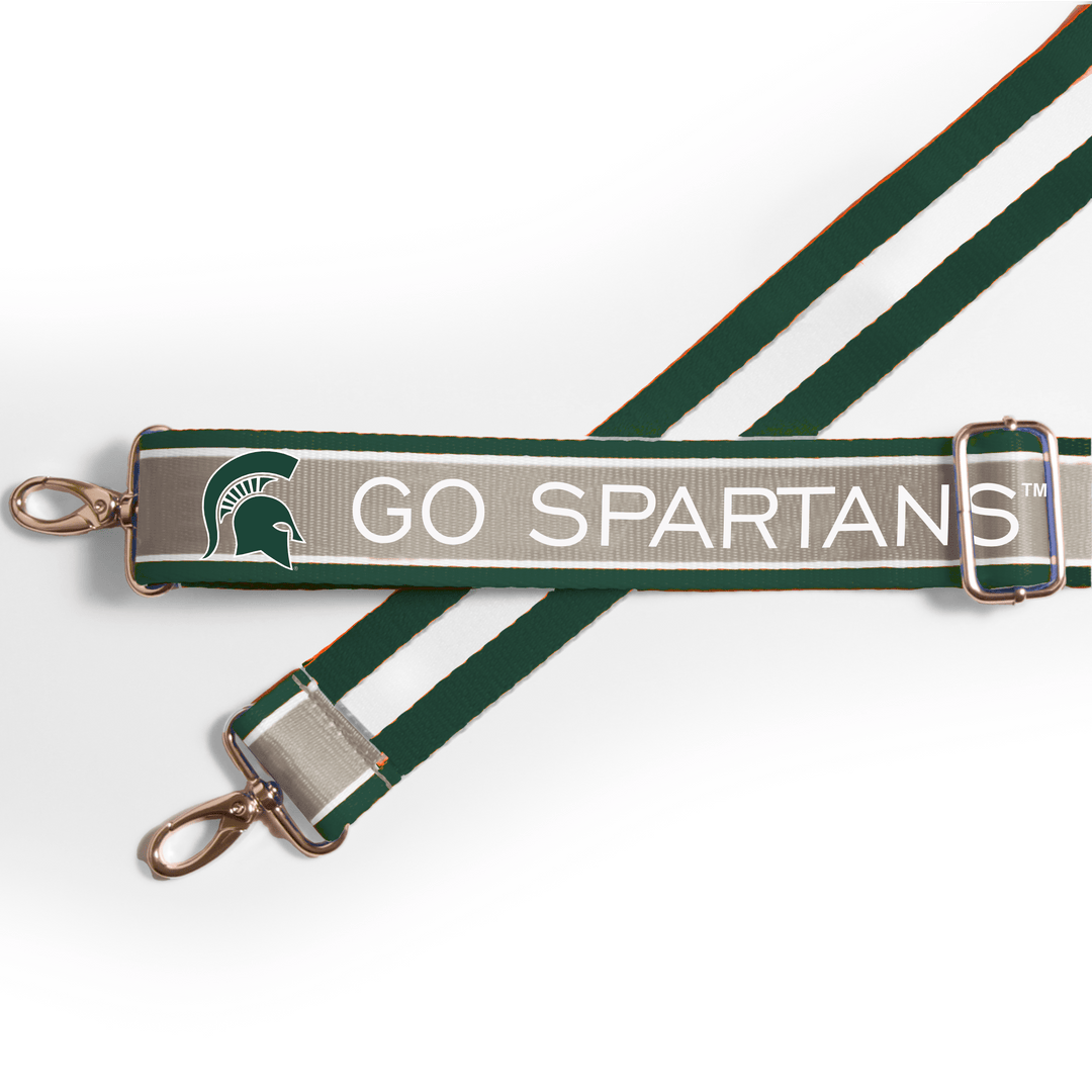 Desden Strap Patterned Shoulder Strap 1.5" - Michigan State
