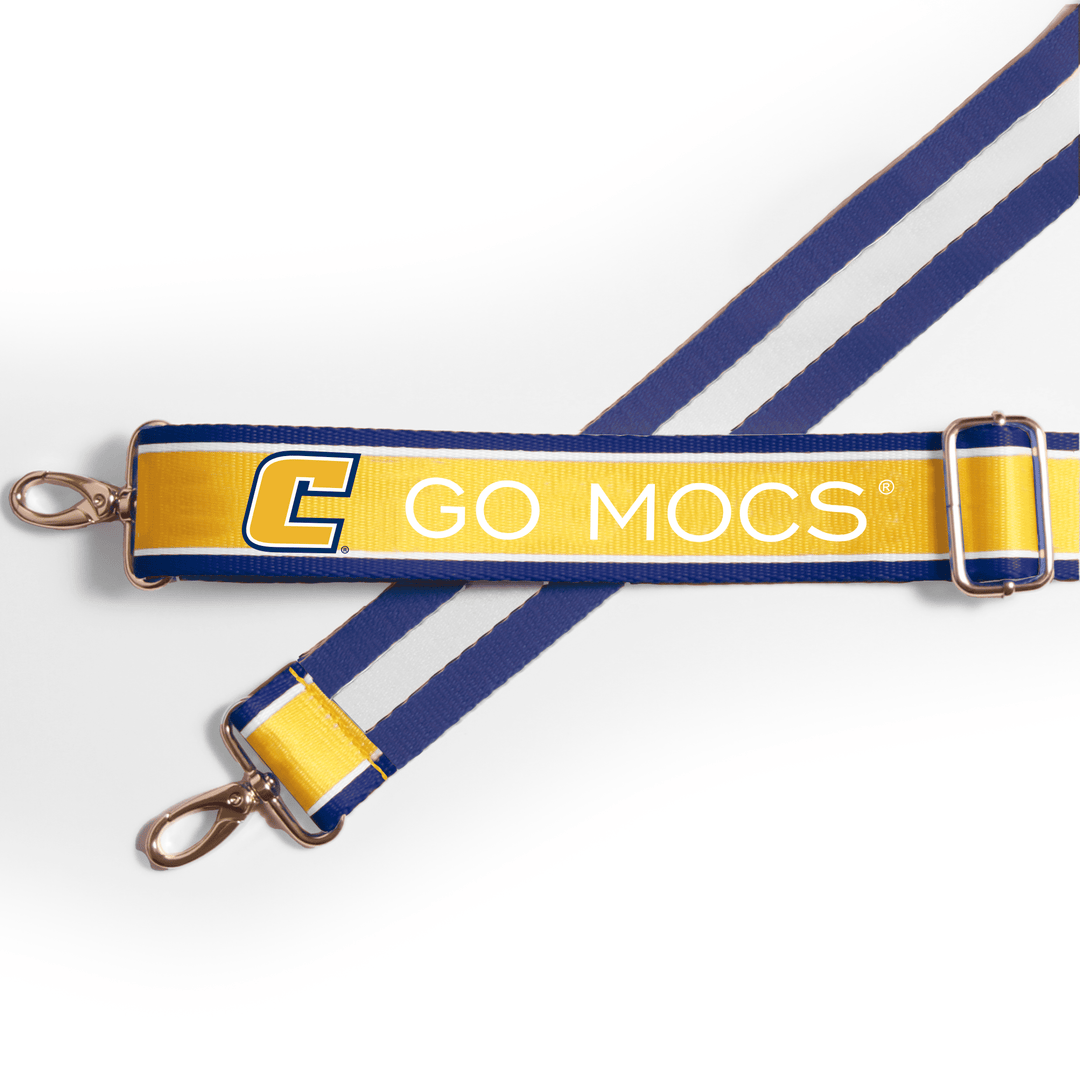 Desden Strap Patterned Shoulder Strap 1.5" - Tennessee Chattanooga