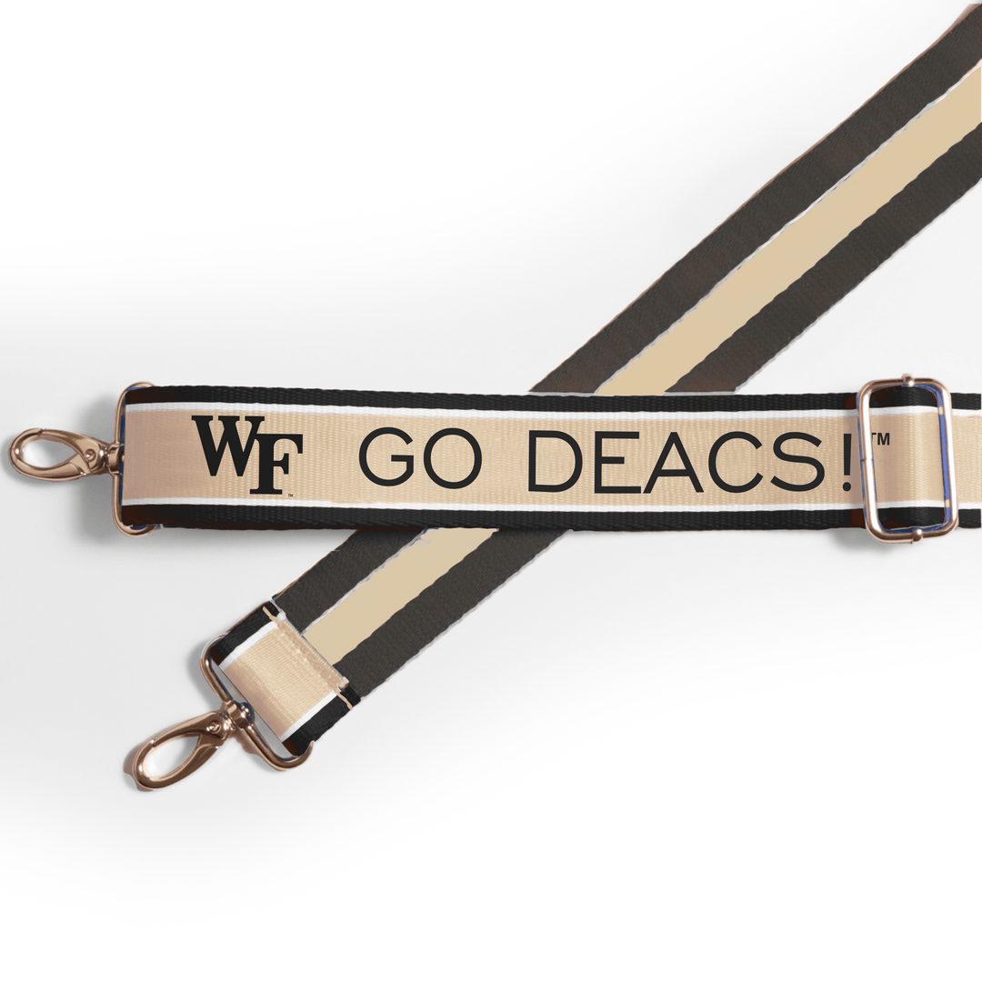 Desden Strap Patterned Shoulder Strap 1.5" - Wake Forest