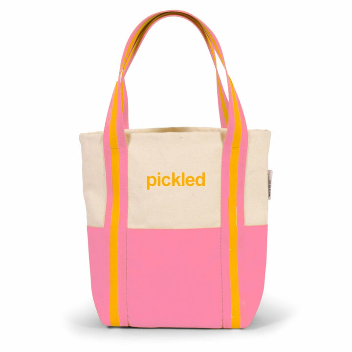 Desden Accessory Pink and Orange Pickleball Mini Tote by Desden