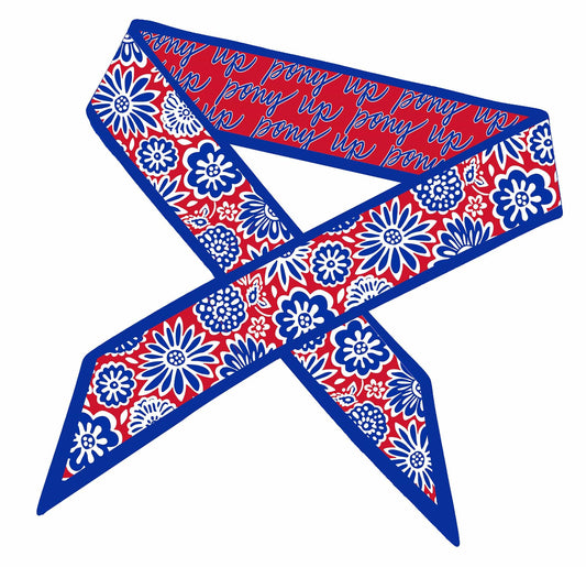 Desden Accessory Skinny Scarf – SMU Mustangs