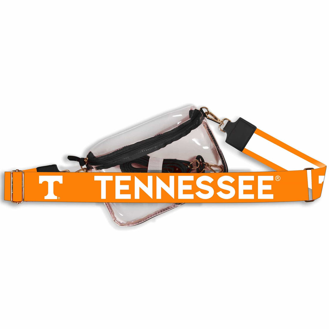 Desden Tennessee Hailey Clear Sling Bag with Logo Strap by Desden