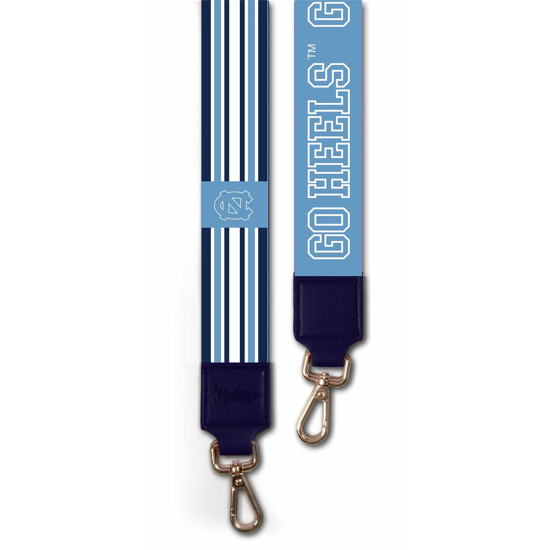Desden Purse Strap University of North Carolina carolina blue and white purse strap by Desden