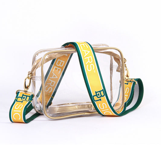 Baylor Bridget Clear Purse, stadium-approved, officially licensed, by Desden