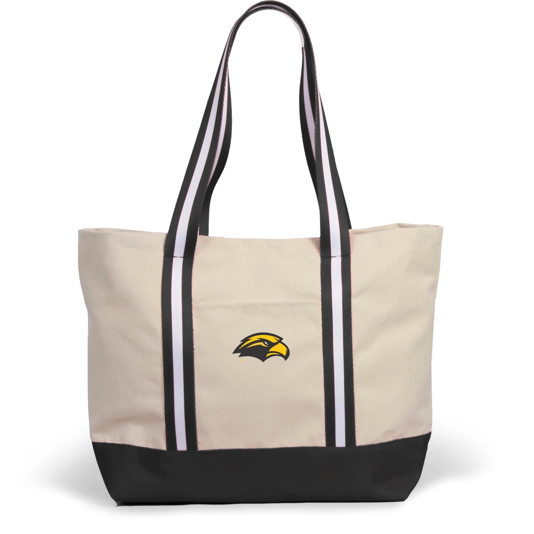 Desden Tote Bag Canvas Boat Tote - Southern Miss