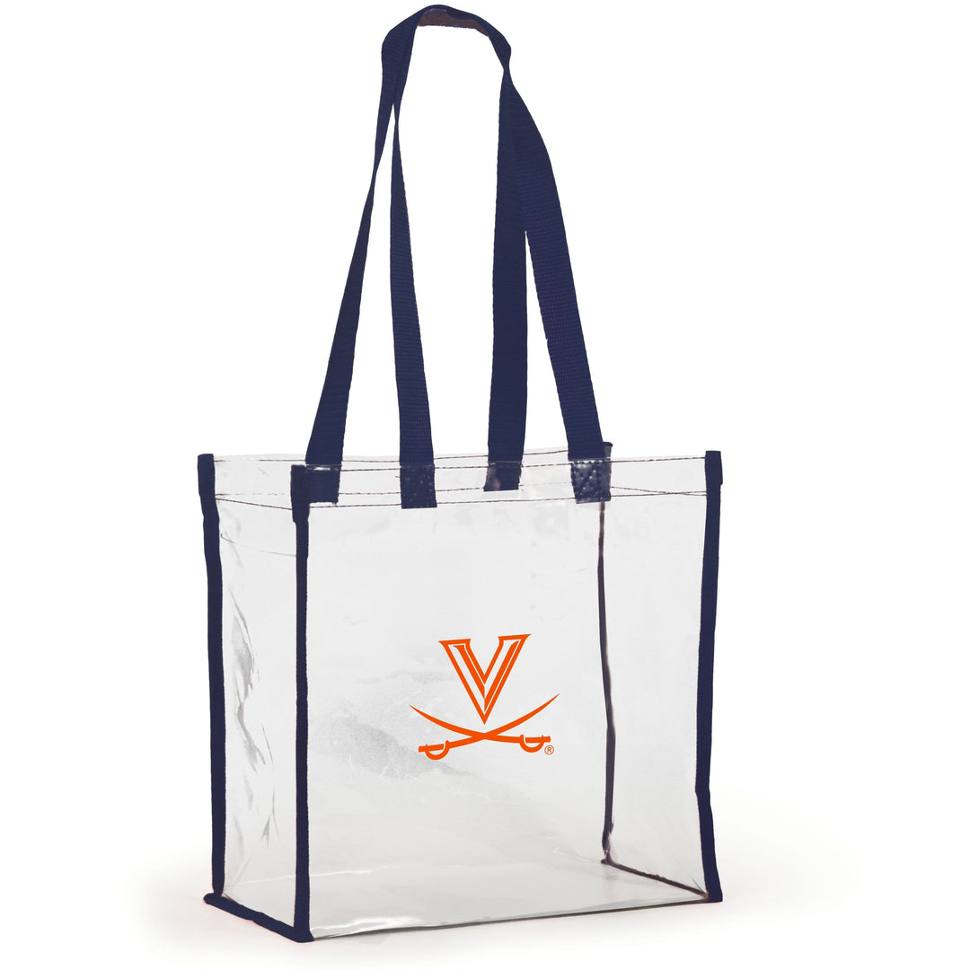 Desden Tote Bag Clear Stadium Tote- University of Virginia