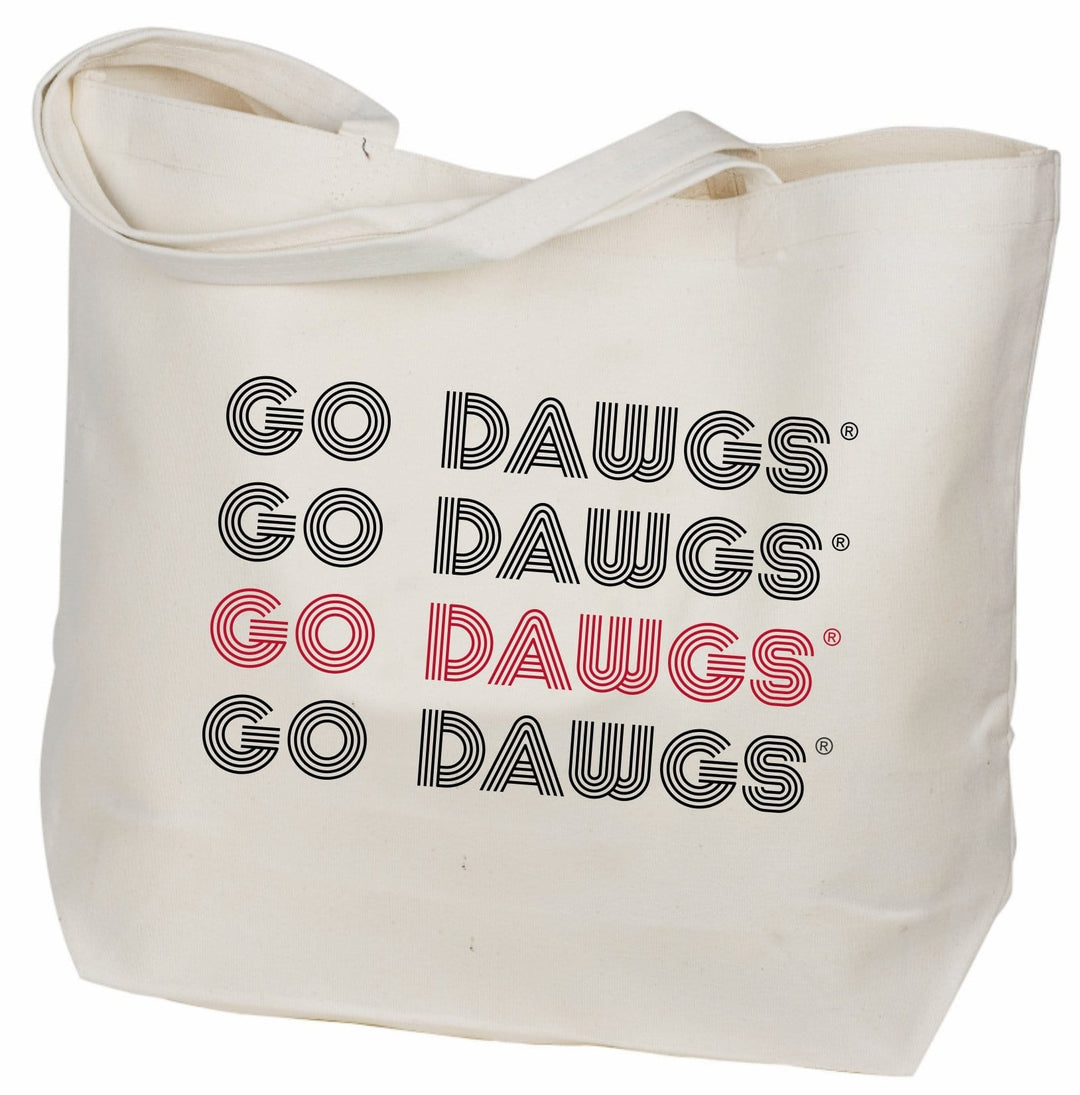 Desden Retro Canvas Tote Bag - Georgia