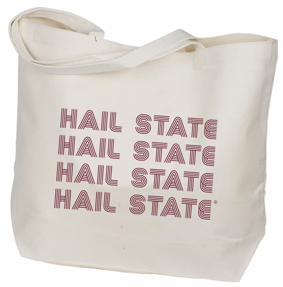 Desden Retro Canvas Tote Bag - Mississippi State