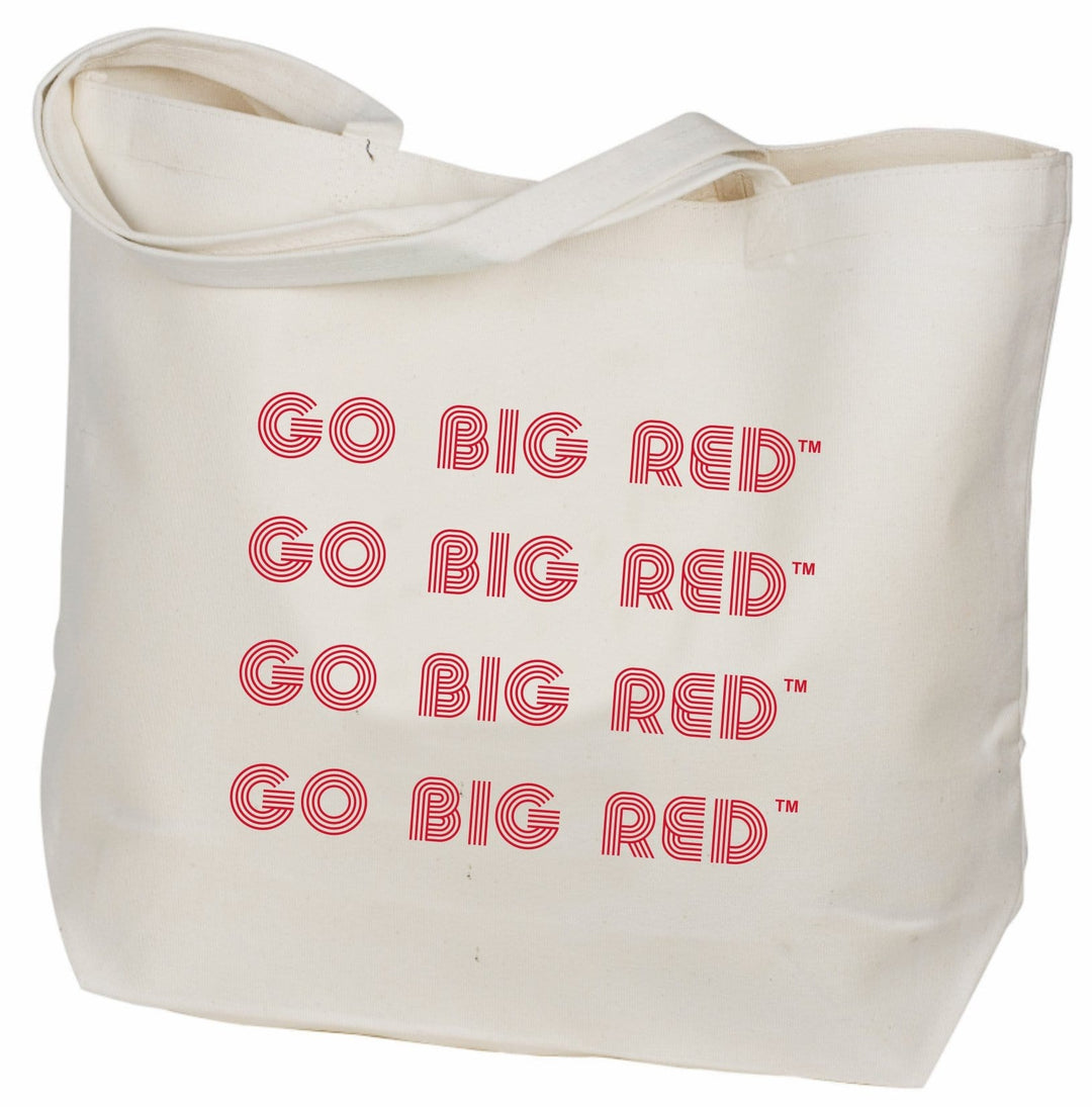 Desden Retro Canvas Tote Bag - Nebraska