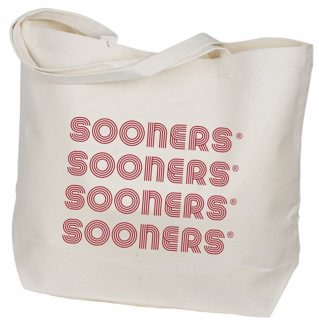 Desden Retro Canvas Tote Bag - Oklahoma
