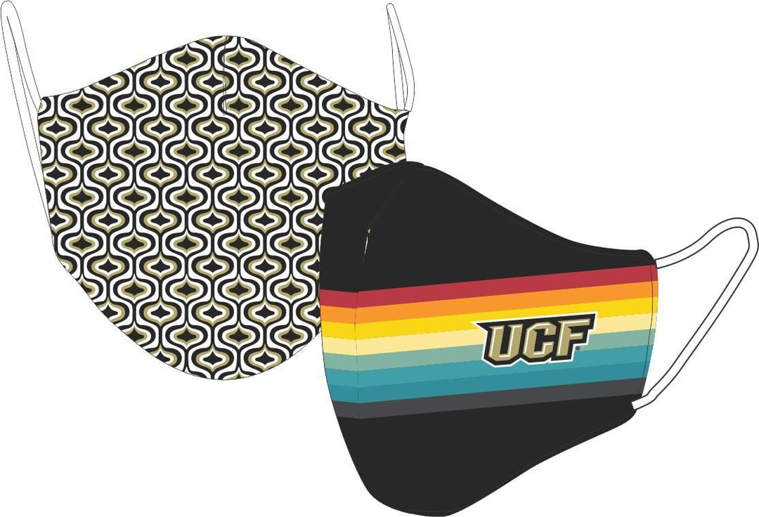 Desden Retro Face Mask Reversible- University of Central Florida