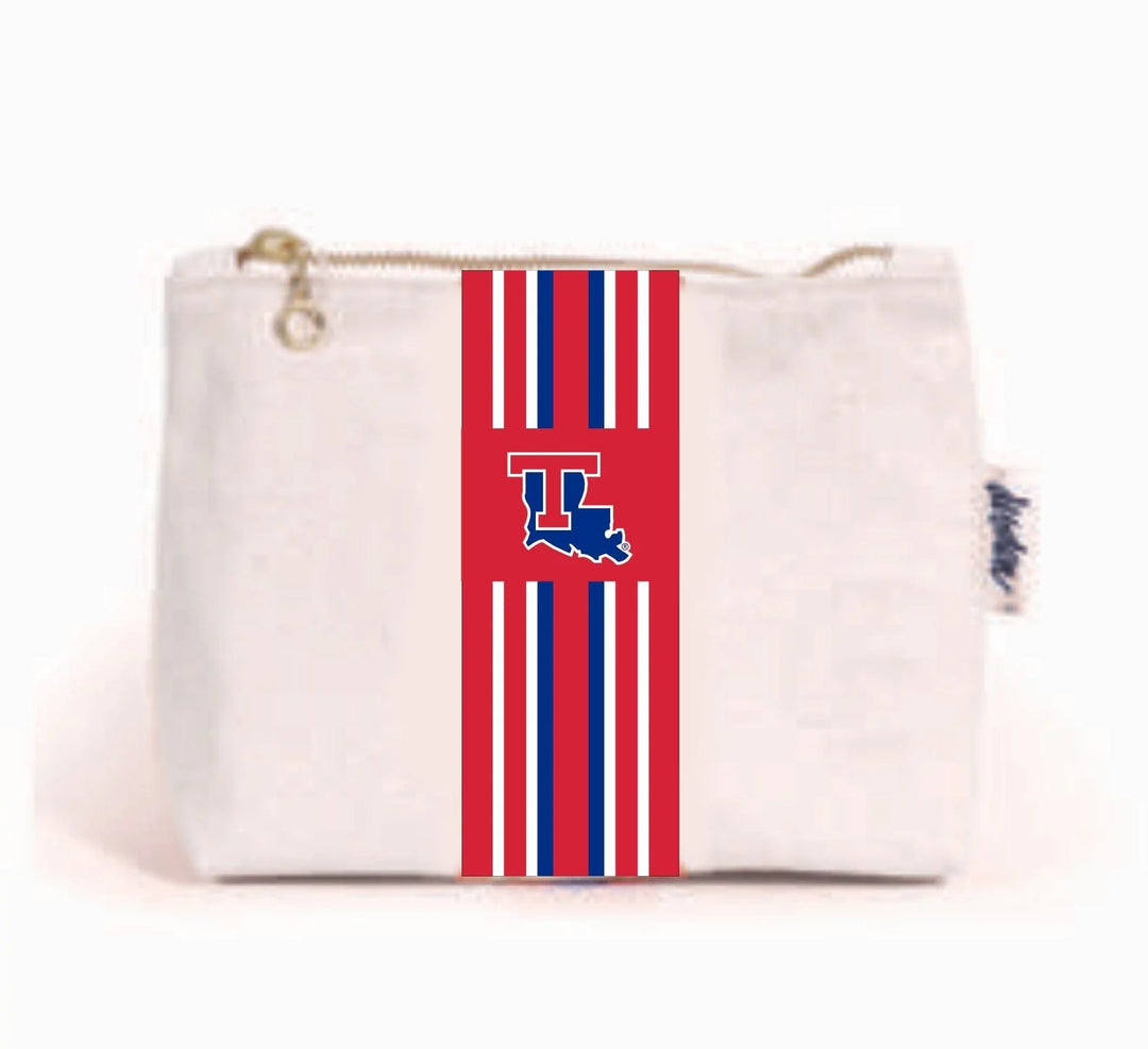 Desden Pouch Small canvas pouch - Louisiana Tech