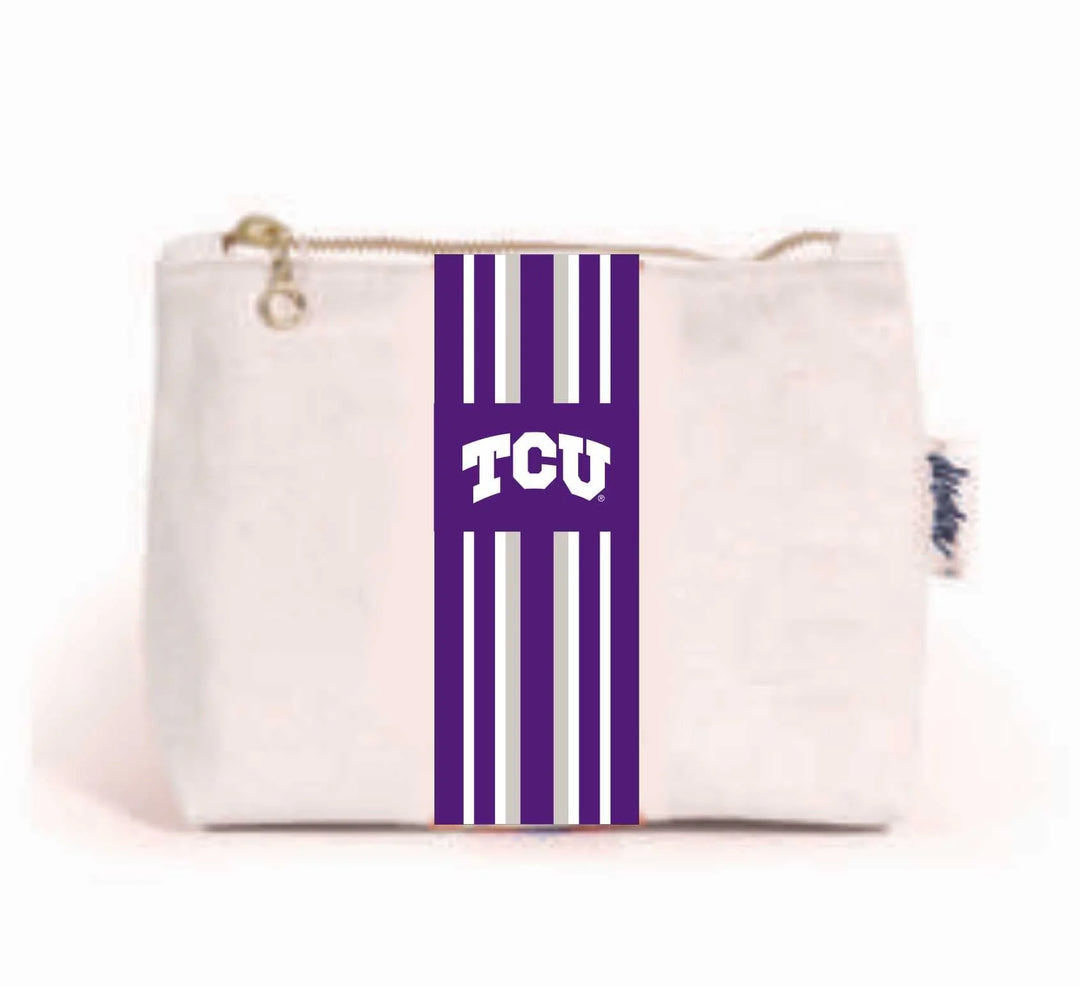 Desden Pouch Small canvas pouch - TCU