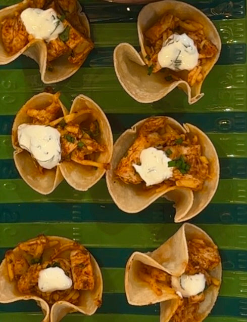 🏈 Easy Gluten Free Buffalo Chicken Taco Bites - the Perfect Tailgate Snack