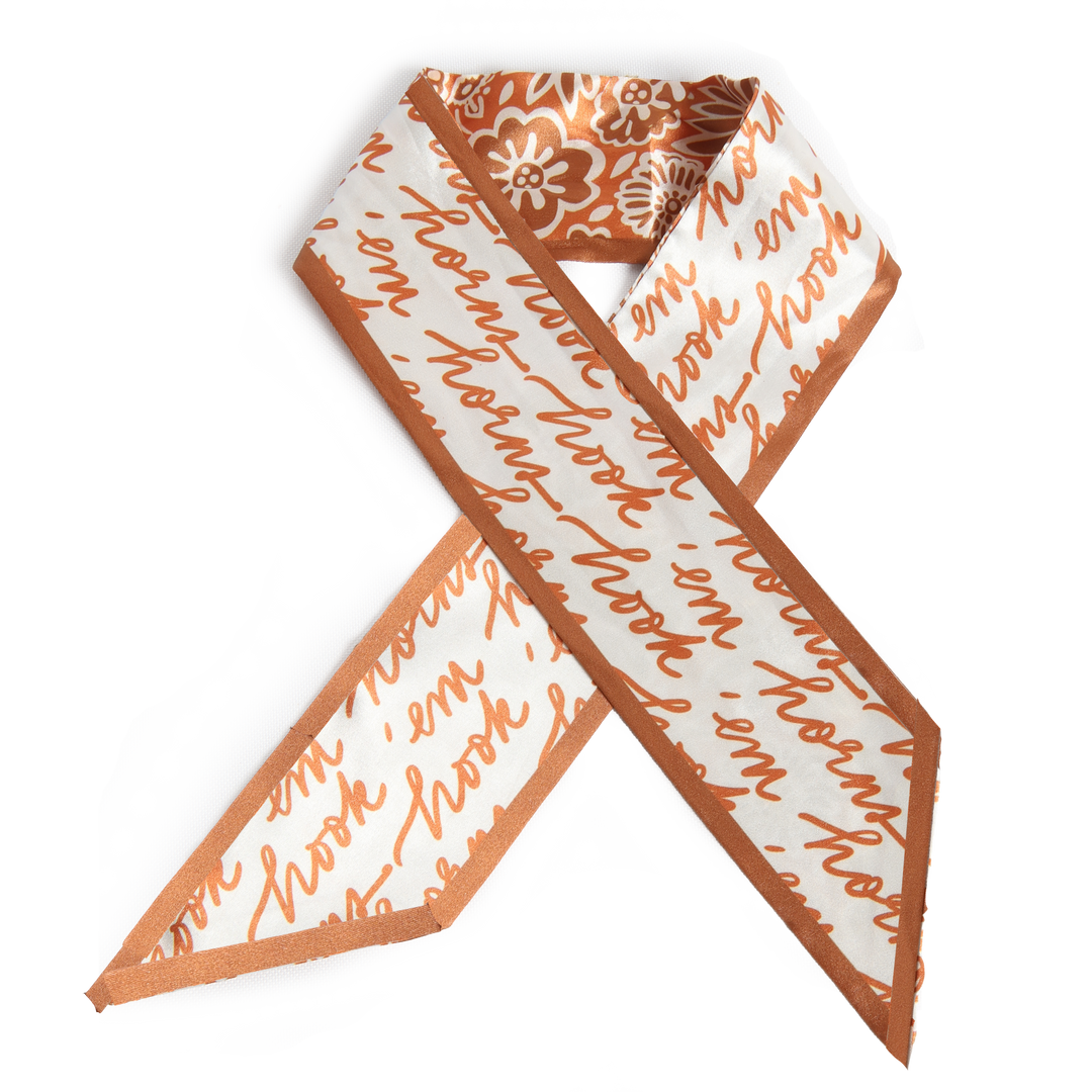 Officially Licensed Satin Skinny Scarf