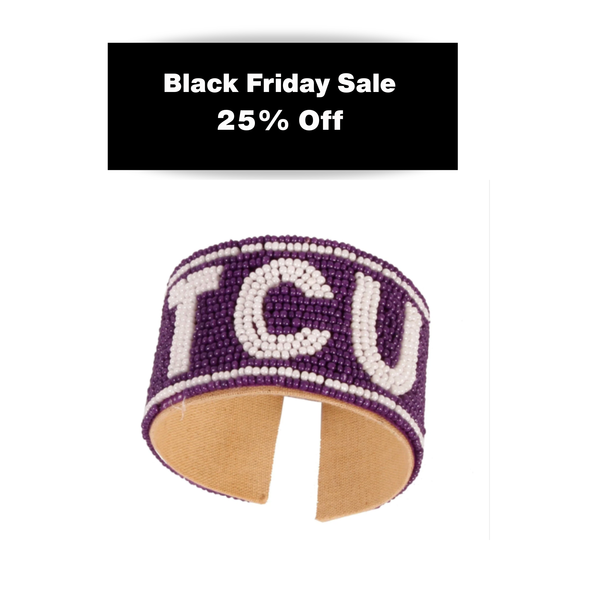 Beaded Cuff Bracelet