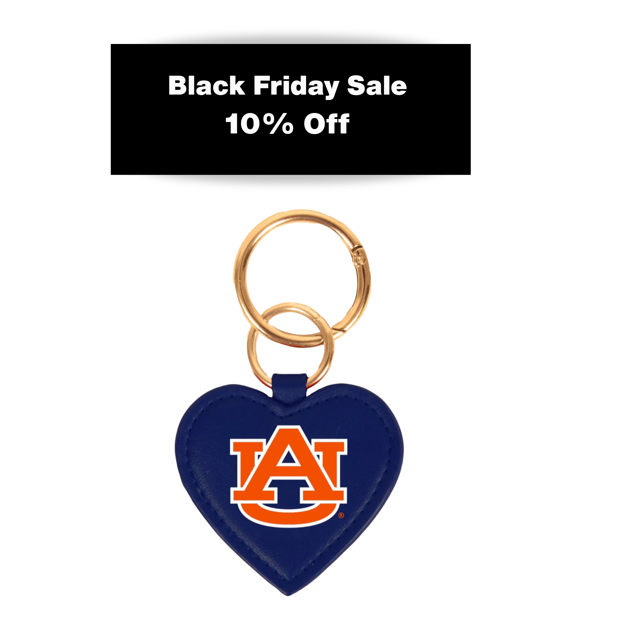 Heart Purse Charm & Key Ring – Officially Collegiate Licensed