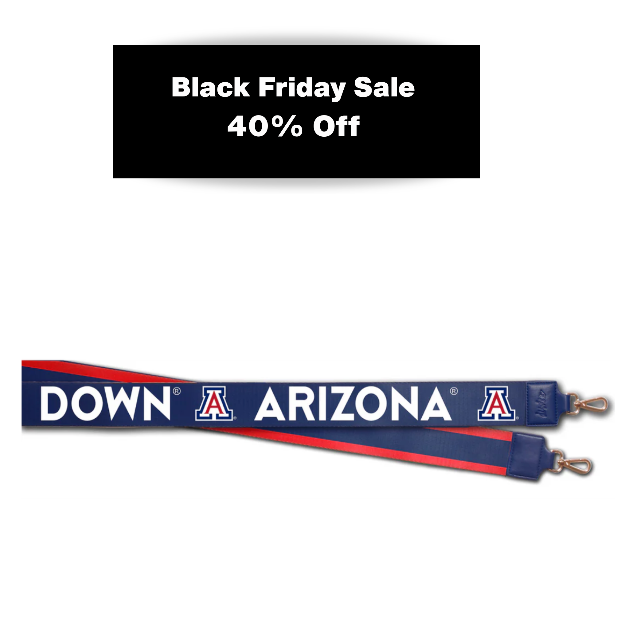 Game Day Wide Bag Strap with your team chant - 2