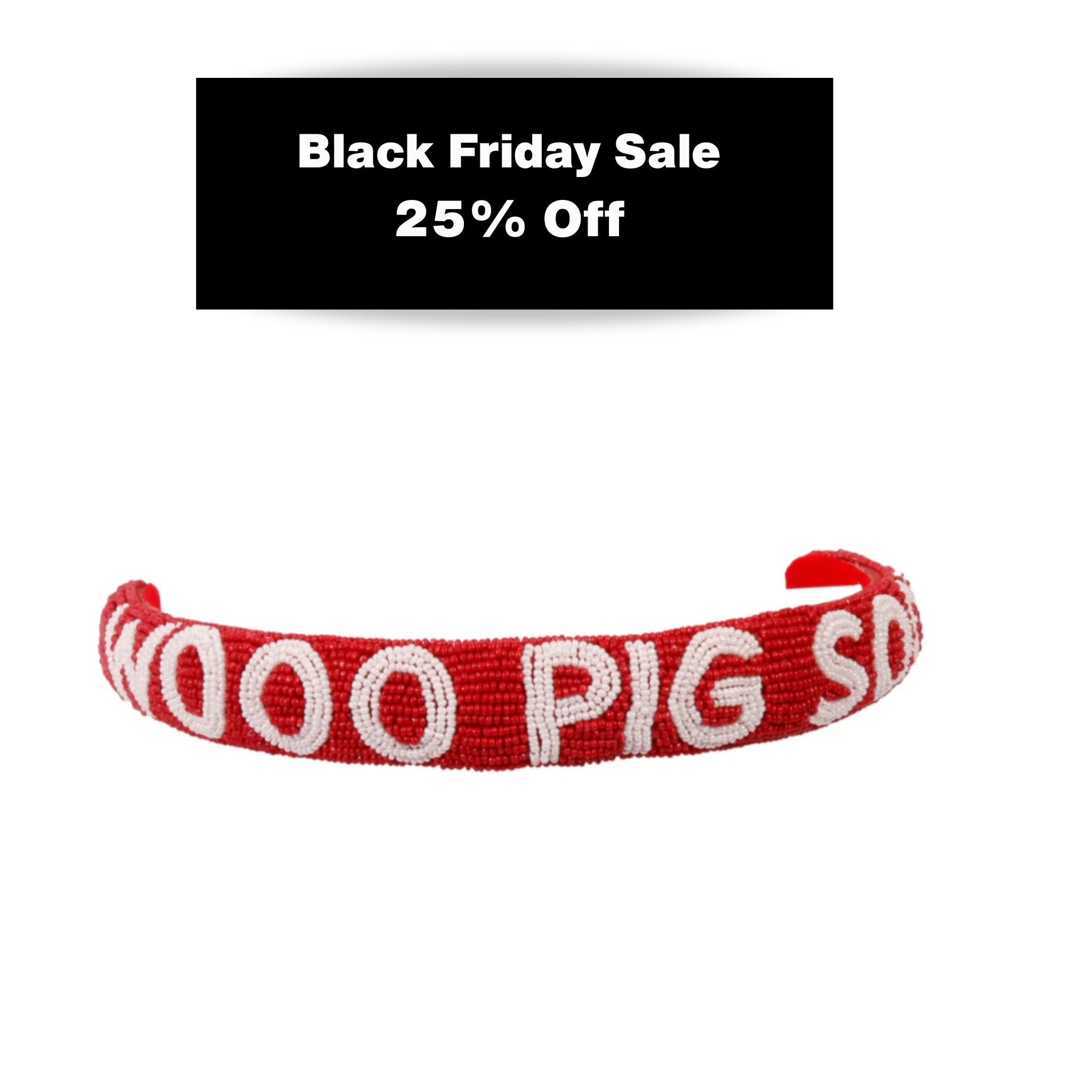 Beaded Game Day Headband