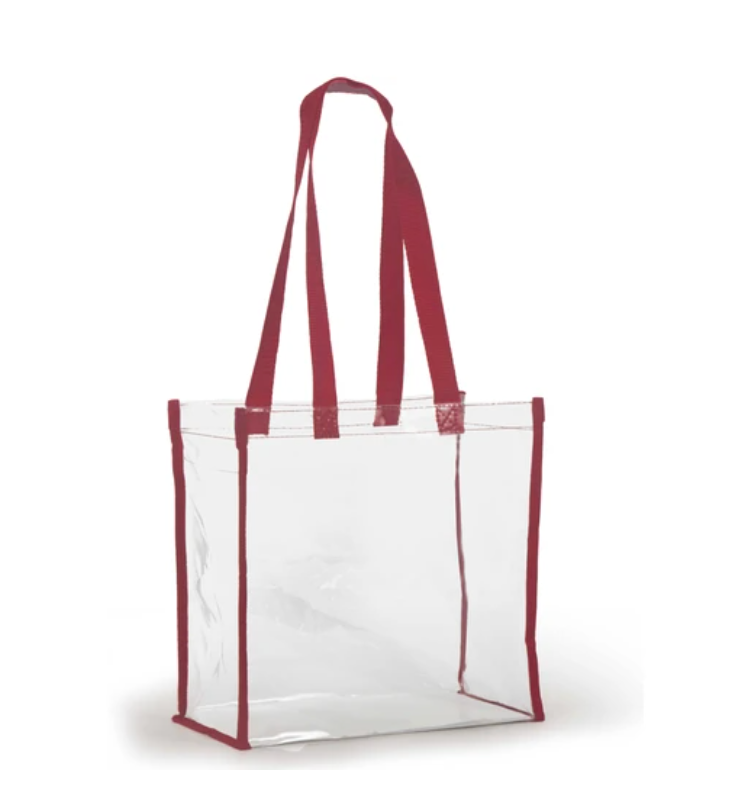 Clear Stadium Tote - Blank