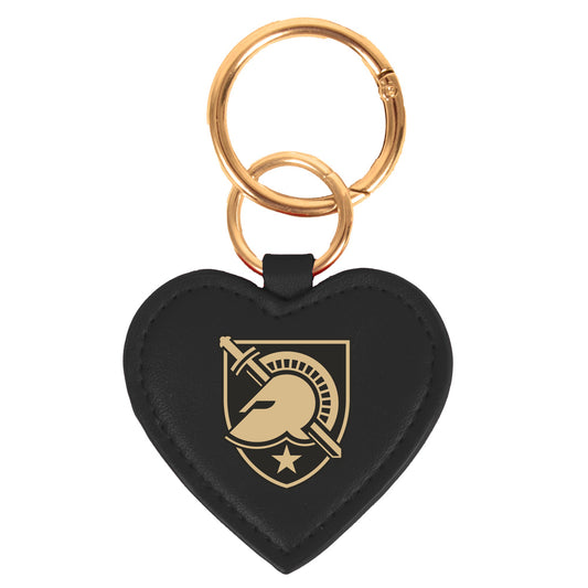 Army Black Knights Heart Purse Charm/Key Ring