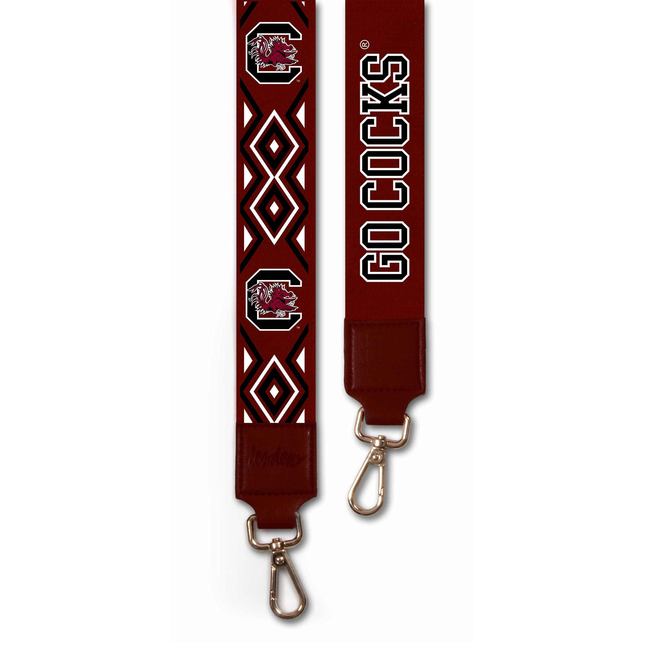 Desden Purse 2' wide Printed Purse Strap- South Carolina