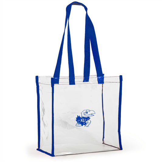 Kansas Jayhawks Clear Stadium Tote