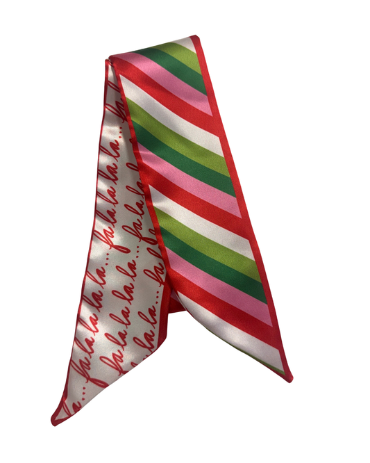 Fa La La Holiday Skinny Scarf