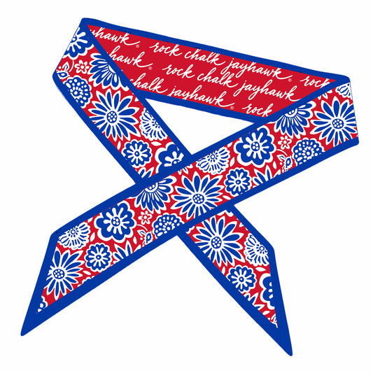 Skinny Scarf – Kansas Jayhawks