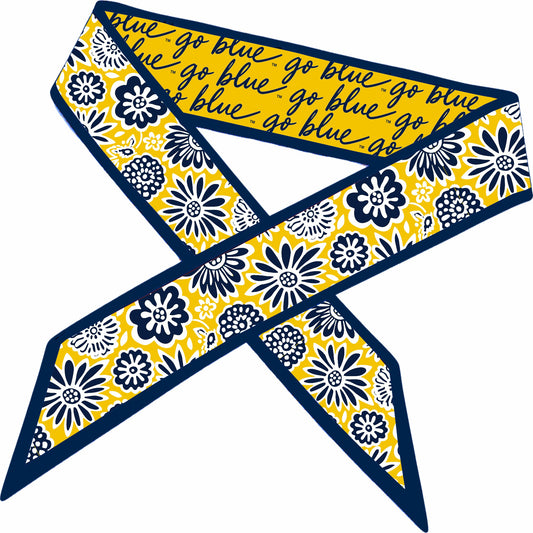 Skinny Scarf – Michigan Wolverines