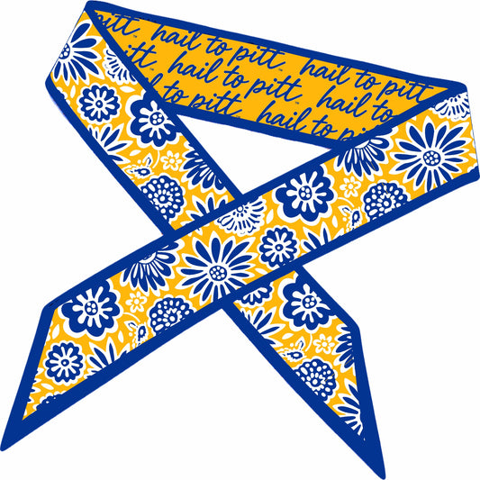 Skinny Scarf – Pitt Panthers