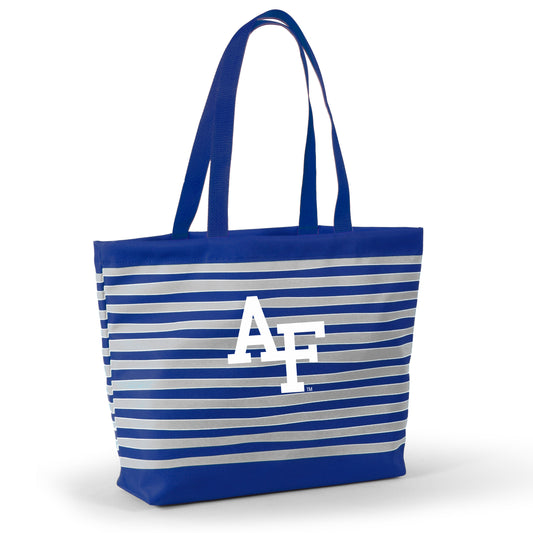 Air Force Falcons Tatum Tote Wavy Striped Tote by Desden