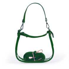 The Clara Clear Purse by Desden in Green