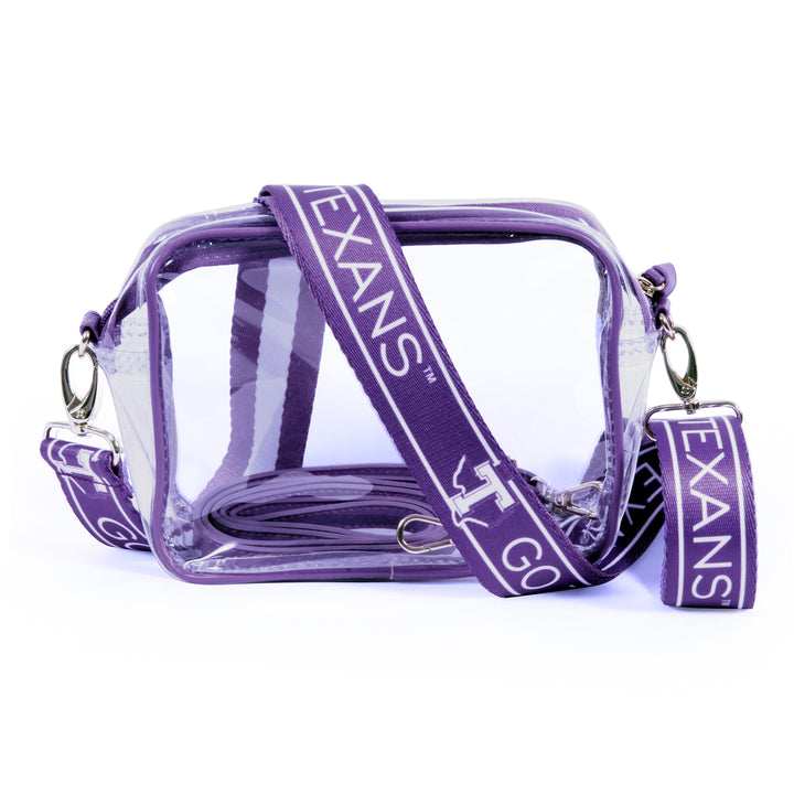 Tarleton State Texans Bridget Clear Purse, stadium-approved, officially licensed, by Desden
